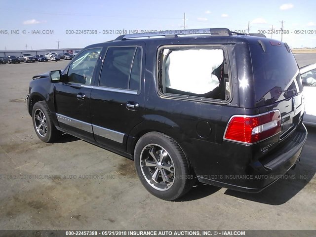 5LMFU28527LJ16652 - 2007 LINCOLN NAVIGATOR 黑色 照片 3