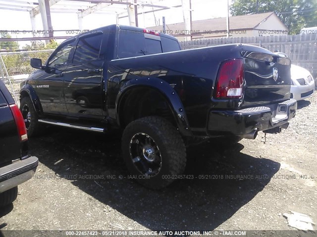 1C6RD7MT5CS285755 - 2012 DODGE RAM 1500 SPORT BLACK photo 3