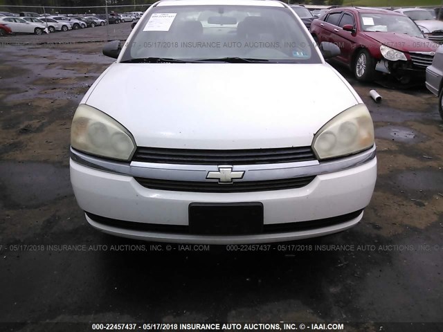 1G1ZT54845F289263 - 2005 CHEVROLET MALIBU LS 白色 照片 6