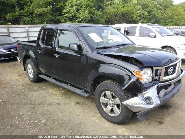 1N6AD0EV6AC421425 - 2010 NISSAN FRONTIER CREW CAB SE/LE/NISMO BLACK photo 1