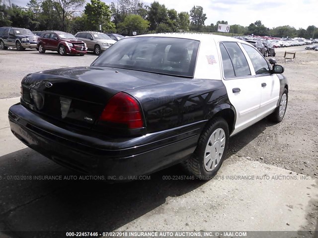 2FABP7BV1BX103167 - 2011 FORD CROWN VICTORIA POLICE INTERCEPTOR BLACK photo 4