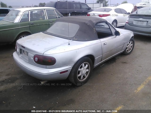 JM1NA3511L0146966 - 1990 MAZDA MX-5 MIATA Gümüş foto 4