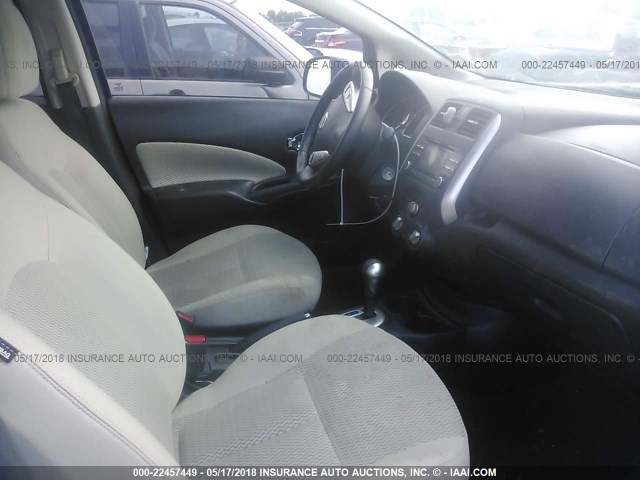 3N1CE2CP0EL371398 - 2014 NISSAN VERSA NOTE S/S PLUS/SV/SL BLUE photo 5