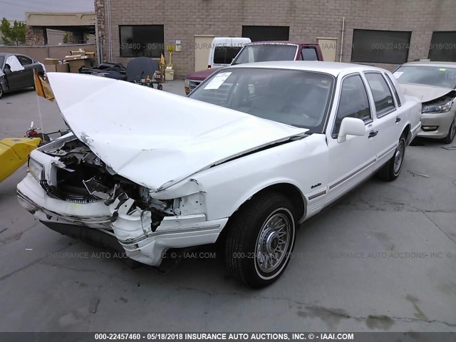 1LNLM81W3VY706595 - 1997 LINCOLN TOWN CAR EXECUTIVE WHITE photo 2