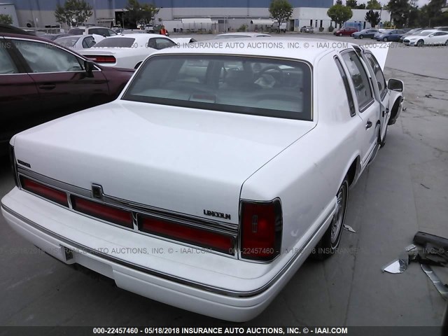 1LNLM81W3VY706595 - 1997 LINCOLN TOWN CAR EXECUTIVE WHITE photo 4