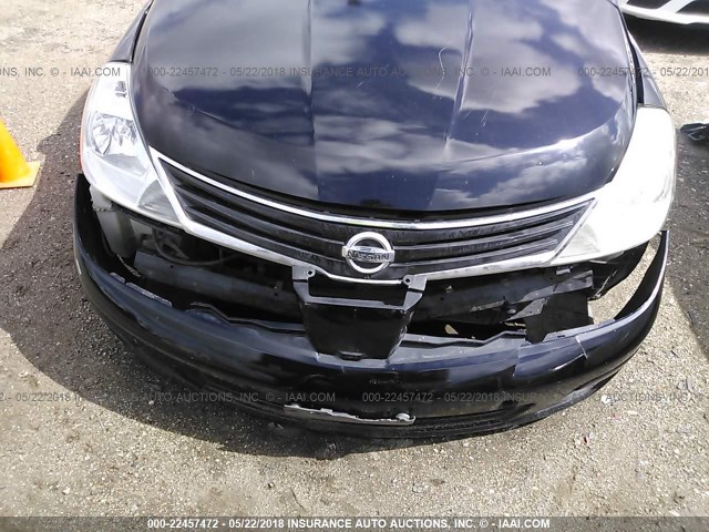 3N1BC1CP9CK290642 - 2012 NISSAN VERSA S/SL BLACK photo 6