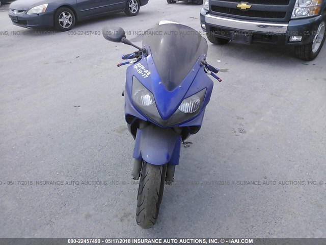 JH2PC35086M702351 - 2006 HONDA CBR600 F4 BLUE photo 5