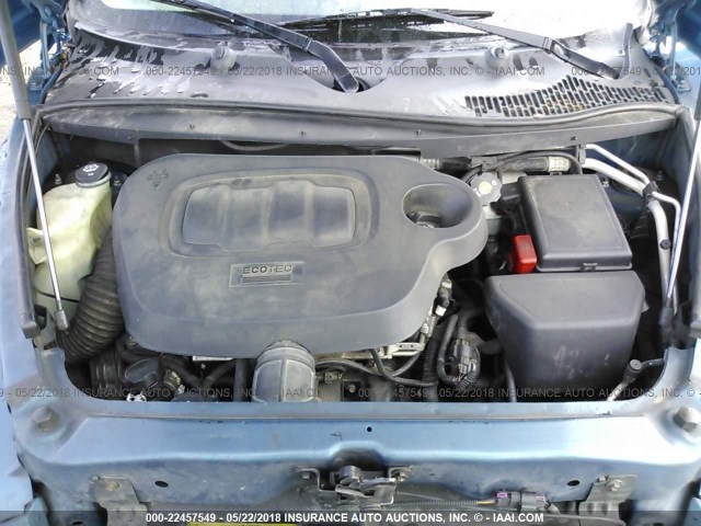 3GNCA13B79S509822 - 2009 CHEVROLET HHR LS BLUE photo 10
