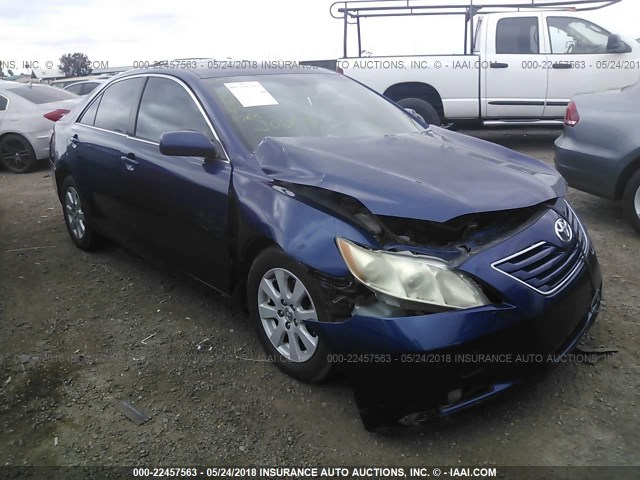 4T1BE46KX8U232714 - 2008 TOYOTA CAMRY CE/LE/XLE/SE BLUE photo 1