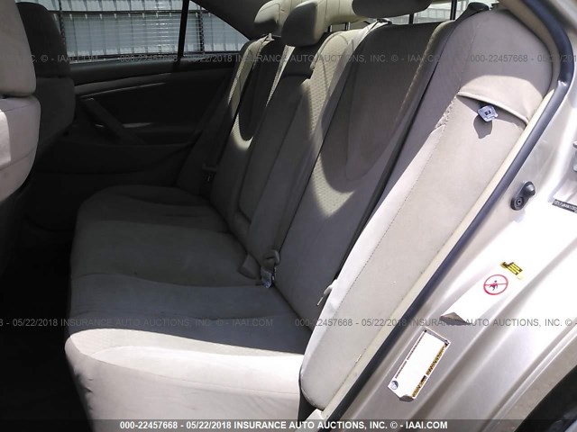JTNBK46K173023861 - 2007 TOYOTA CAMRY NEW GENERAT LE/XLE/SE GOLD photo 8