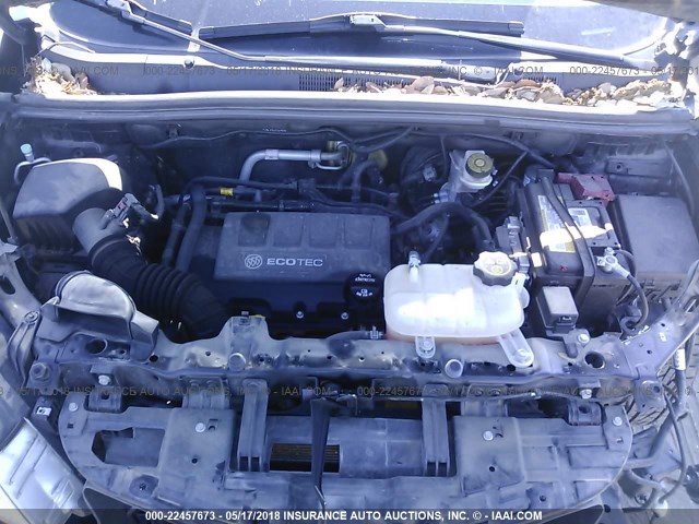 KL4CJBSB6FB203857 - 2015 BUICK ENCORE CONVENIENCE 黑色 照片 10