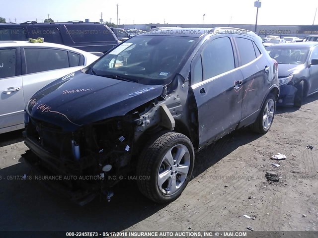 KL4CJBSB6FB203857 - 2015 BUICK ENCORE CONVENIENCE 黑色 照片 2
