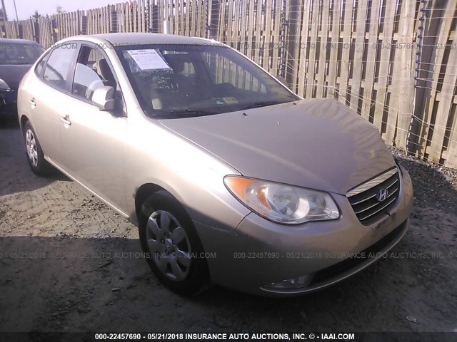 KMHDU46D77U245917 - 2007 HYUNDAI ELANTRA GLS/SE/LIMITED GOLD photo 1