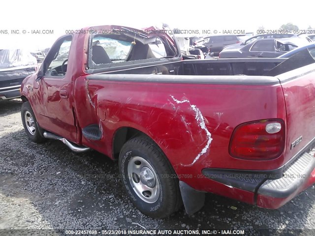 1FTZF072X1KF91327 - 2001 FORD F150 RED photo 3