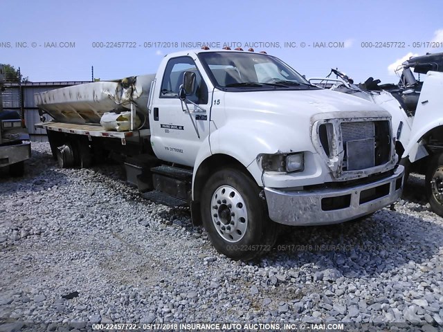 3FRXF7FK2DV790982 - 2013 FORD F750 SUPER DUTY WHITE photo 1