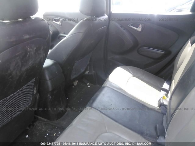 KM8JU3AC8BU203647 - 2011 HYUNDAI TUCSON GLS/LIMITED თეთრი ფოტო 8