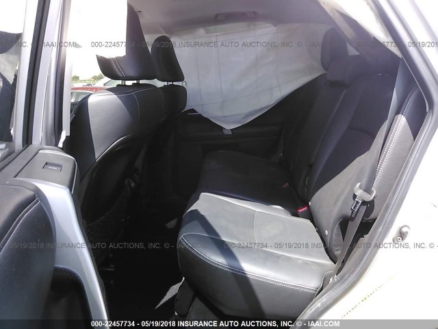 JTEBU5JR0G5286058 - 2016 TOYOTA 4RUNNER SR5 PREM/LTDL/TRAIL/TRD SILVER photo 8