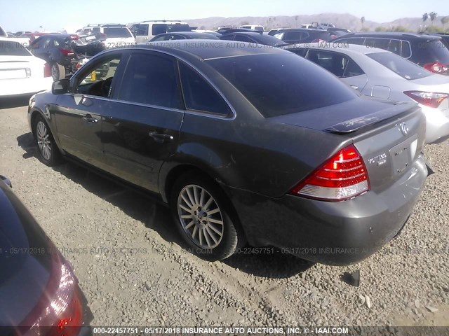 1MEHM42166G608463 - 2006 MERCURY MONTEGO PREMIER 灰色 照片 3