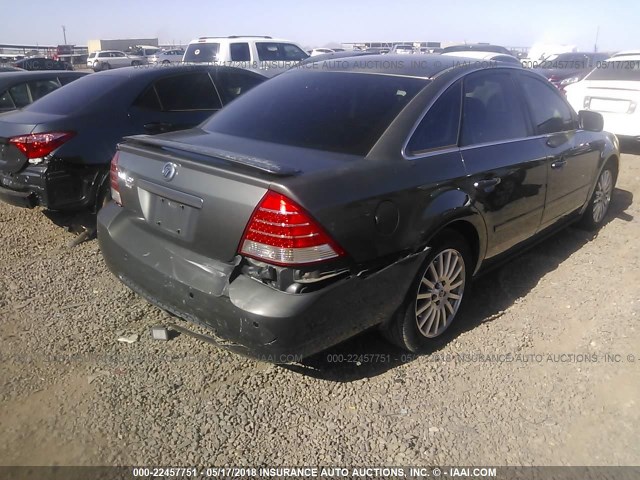 1MEHM42166G608463 - 2006 MERCURY MONTEGO PREMIER 灰色 照片 4