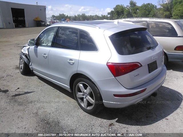 WA1LFAFP4CA122620 - 2012 AUDI Q5 PREMIUM PLUS SILVER photo 3