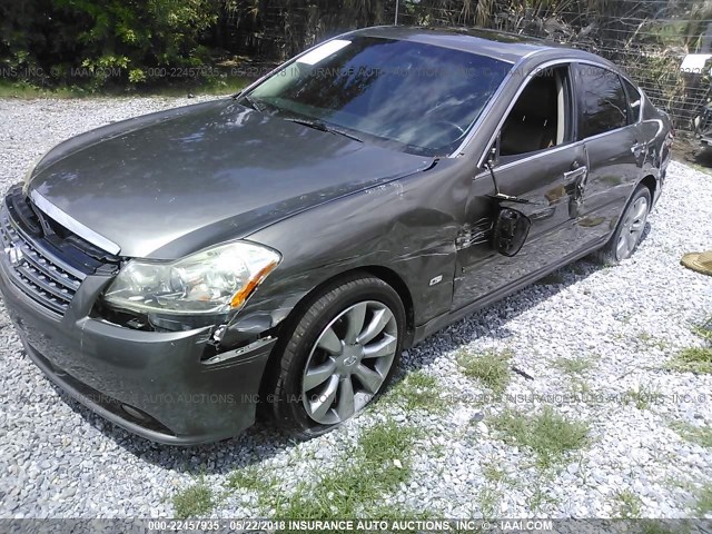 JNKAY01F36M254754 - 2006 INFINITI M35 SPORT TAN photo 2