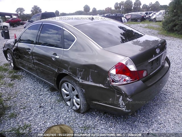 JNKAY01F36M254754 - 2006 INFINITI M35 SPORT TAN photo 3