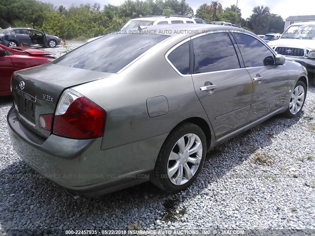 JNKAY01F36M254754 - 2006 INFINITI M35 SPORT TAN photo 4