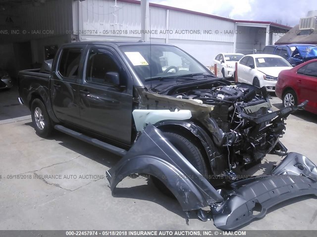 1N6AD0ER1GN751778 - 2016 NISSAN FRONTIER S/SV/SL/PRO-4X GRAY photo 1