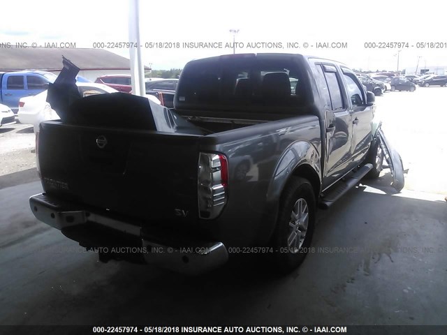 1N6AD0ER1GN751778 - 2016 NISSAN FRONTIER S/SV/SL/PRO-4X GRAY photo 4