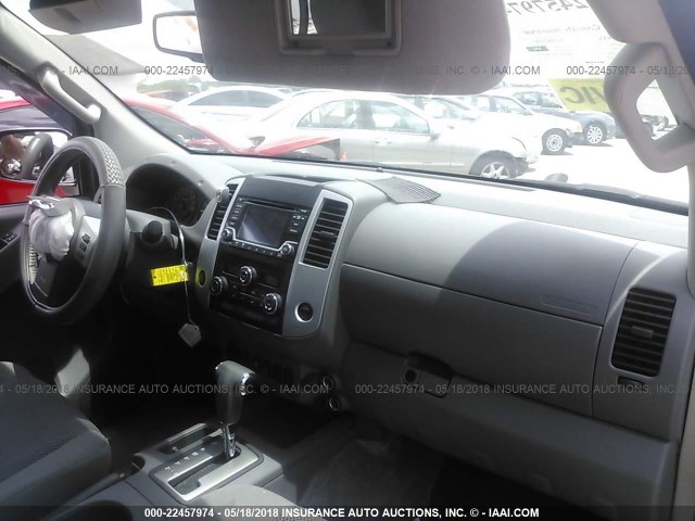 1N6AD0ER1GN751778 - 2016 NISSAN FRONTIER S/SV/SL/PRO-4X GRAY photo 5