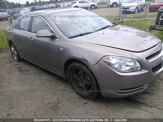 1G1ZH57B98F276117 - 2008 CHEVROLET MALIBU 1LT 锡色 照片 1