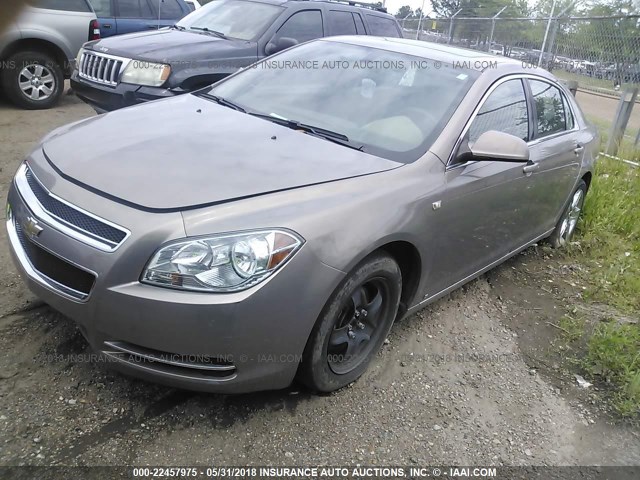 1G1ZH57B98F276117 - 2008 CHEVROLET MALIBU 1LT 锡色 照片 2