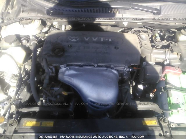 JTKDE177860105317 - 2006 TOYOTA SCION TC ვერცხლისფერი ფოტო 10