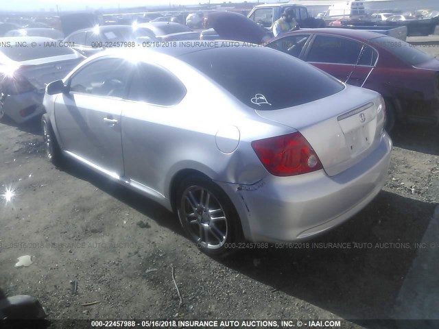JTKDE177860105317 - 2006 TOYOTA SCION TC ვერცხლისფერი ფოტო 3