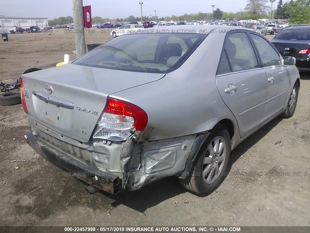 4T1BF30K73U039820 - 2003 TOYOTA CAMRY LE/XLE/SE GRAY photo 4