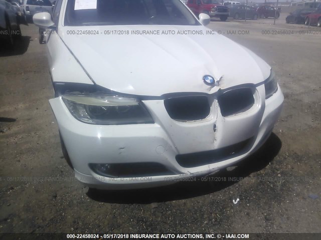 WBAPH53569A436237 - 2009 BMW 328 I SULEV WHITE photo 6