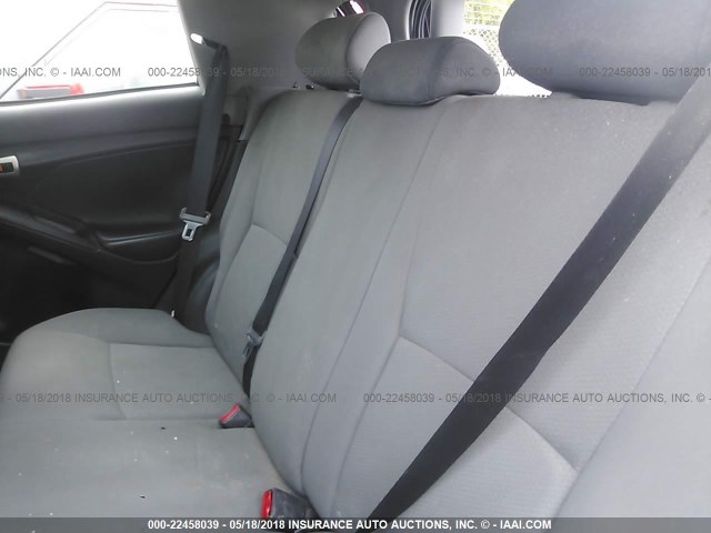 2T1KU4EE2AC299250 - 2010 TOYOTA COROLLA MATRIX  GRAY photo 8