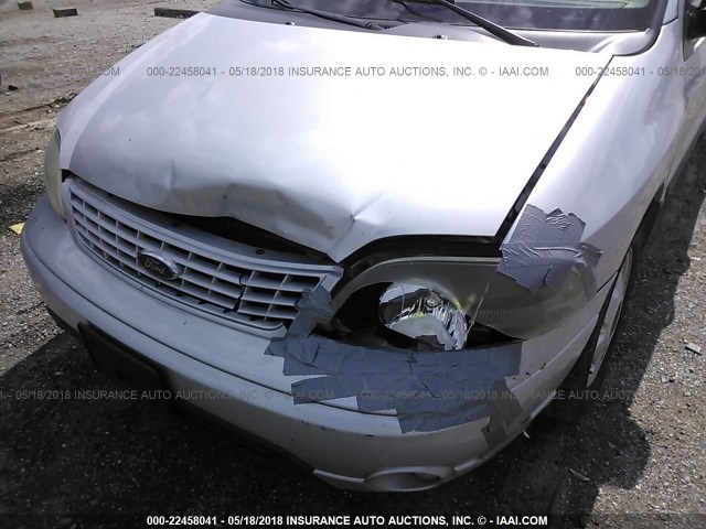 2FMZA51463BB37185 - 2003 FORD WINDSTAR LX SILVER photo 6