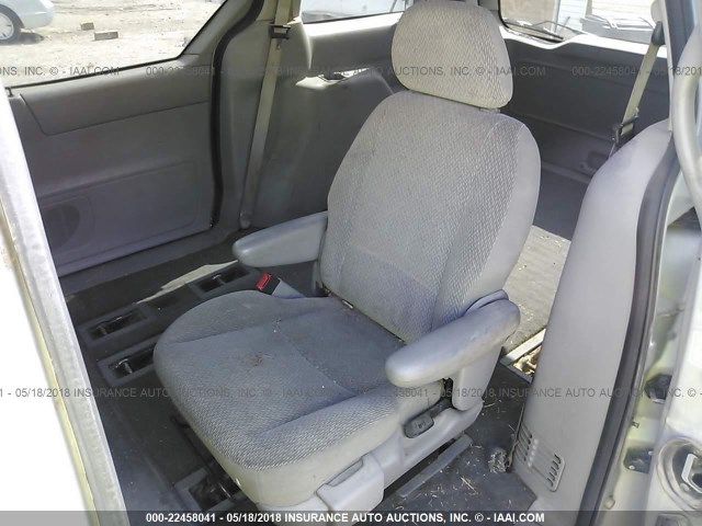 2FMZA51463BB37185 - 2003 FORD WINDSTAR LX SILVER photo 8