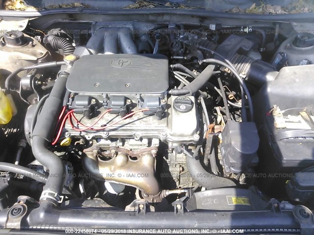 4T1BF28K4WU928187 - 1998 TOYOTA CAMRY CE/LE/XLE 金色 照片 10