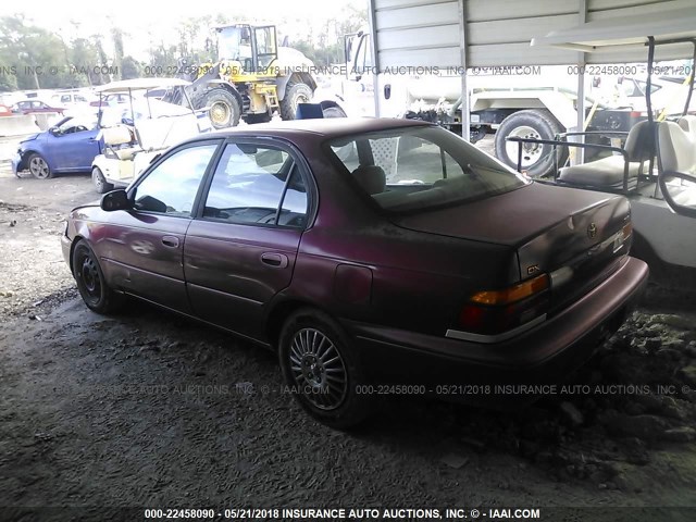 1NXBB02E9TZ415810 - 1996 TOYOTA COROLLA DX RED photo 3