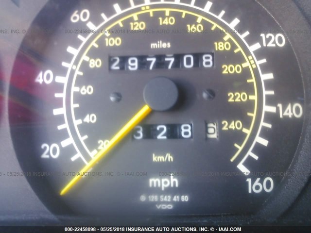 WDBCA35E2LA551740 - 1990 MERCEDES-BENZ 420 SEL Սև լուսանկար 7