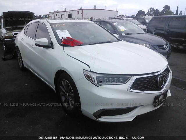 19UUB1F54JA004814 - 2018 ACURA TLX TECH WHITE photo 1