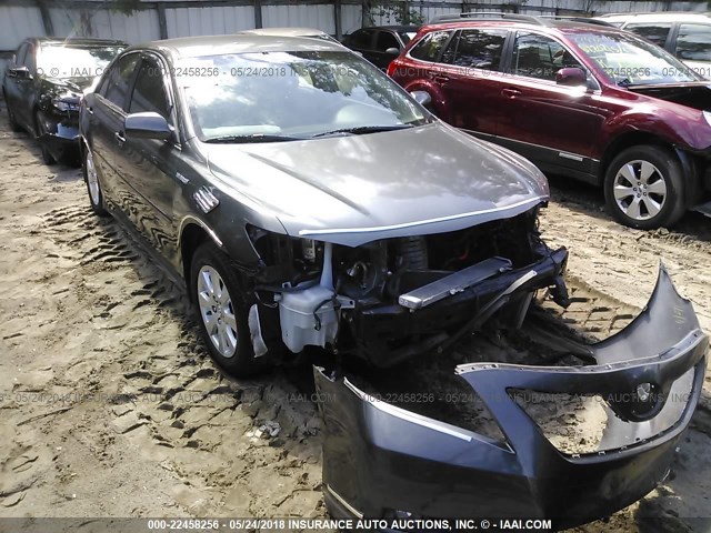 JTNBB46K073013807 - 2007 TOYOTA CAMRY NEW GENERAT HYBRID GRAY photo 6