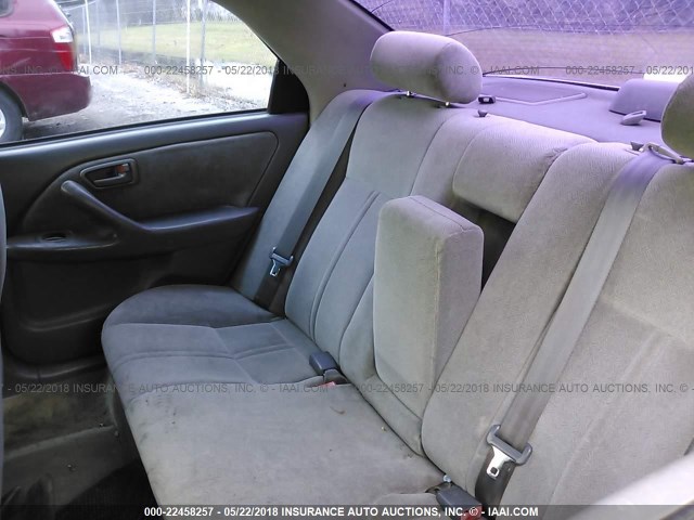 4T1BG22K11U837974 - 2001 TOYOTA CAMRY CE/LE/XLE 银色 照片 8