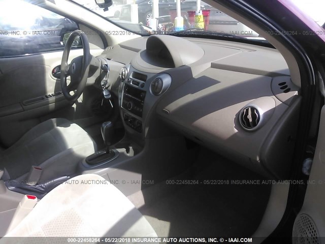 1G8AL55F57Z162972 - 2007 SATURN ION LEVEL 3 BURGUNDY photo 5