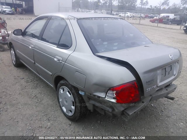 3N1CB51D75L586876 - 2005 NISSAN SENTRA 1.8/1.8S TAN photo 3