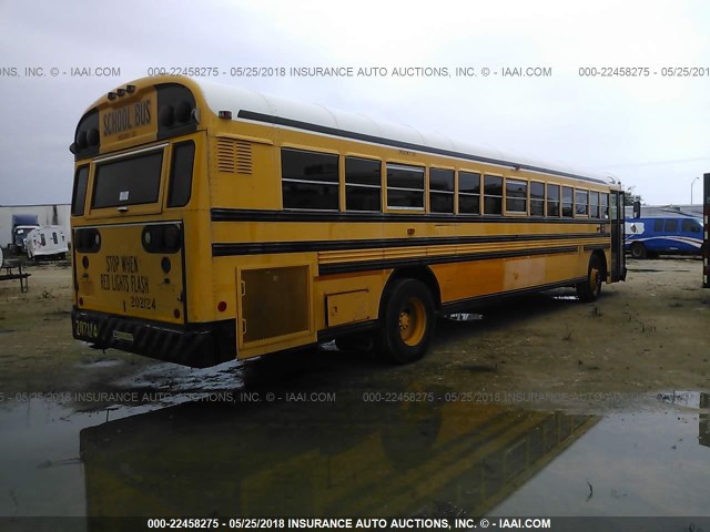 1BABNB0A53F208482 - 2003 BLUE BIRD SCHOOL BUS YELLOW photo 4