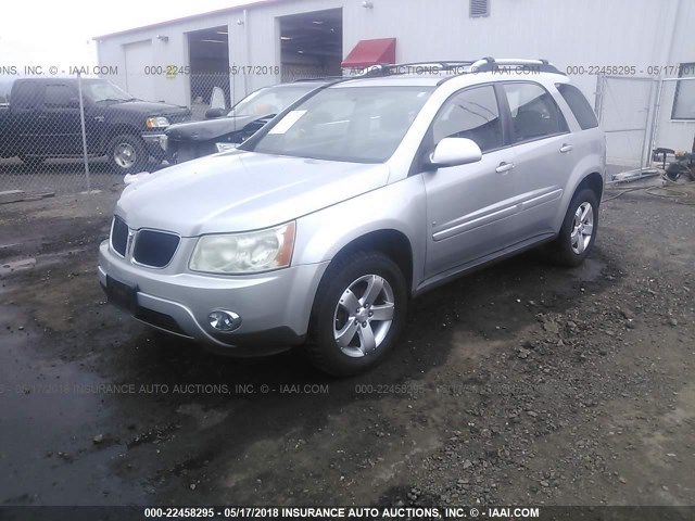 2CKDL73F966161425 - 2006 PONTIAC TORRENT GRAY photo 2