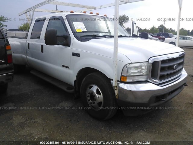 1FTWW32P44EE00432 - 2004 FORD F350 SUPER DUTY WHITE photo 1